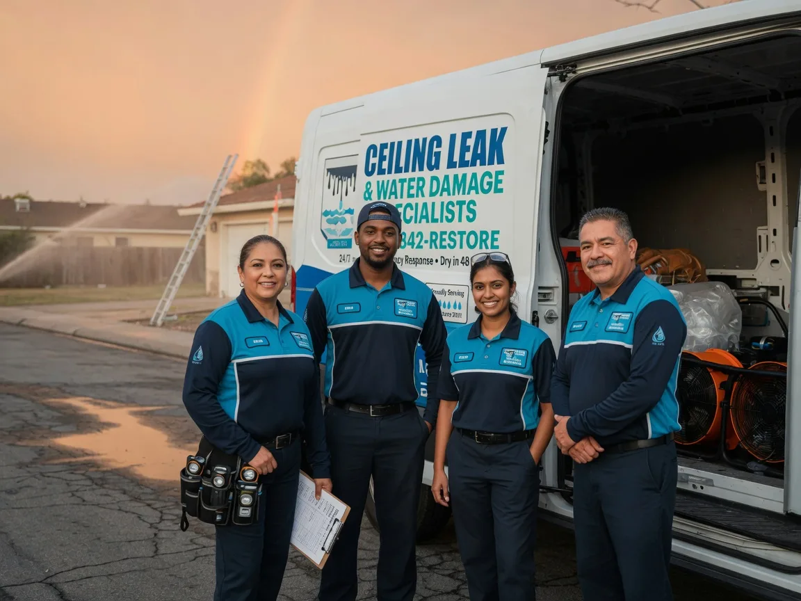 Ceiling Leak Cleanup company in Burnside, PA